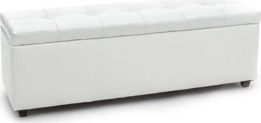 Bílá lavice s úložným prostorem Tomasucci Nice Tomasucci
