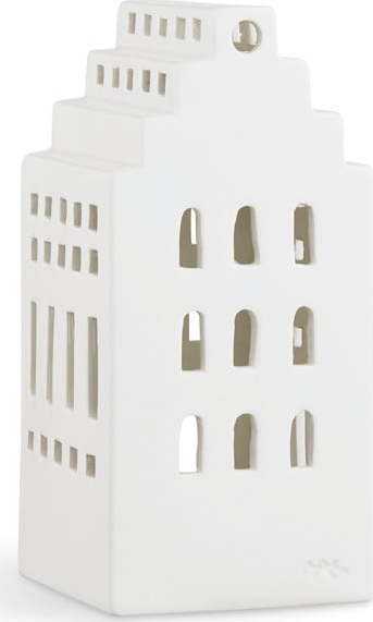 Bílý keramický svícen Kähler Design Urbania Lighthouse Manor Kähler Design