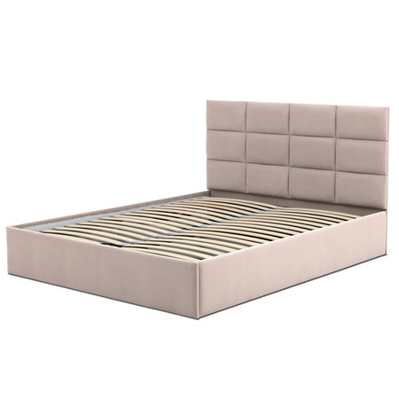 Čalouněná postel TORES bez matrace rozměr 160x200 cm Béžová Signal-nabytek