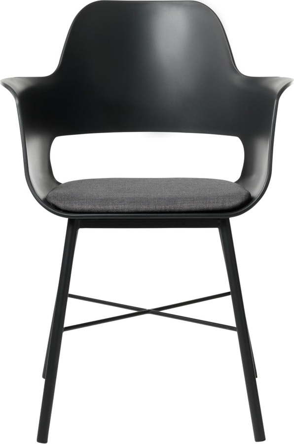 Černá jídelní židle Unique Furniture Wrestler Unique Furniture