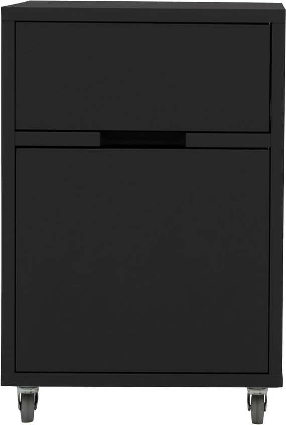 Černá skříňka na kolečkách Tenzo Lipp Tenzo