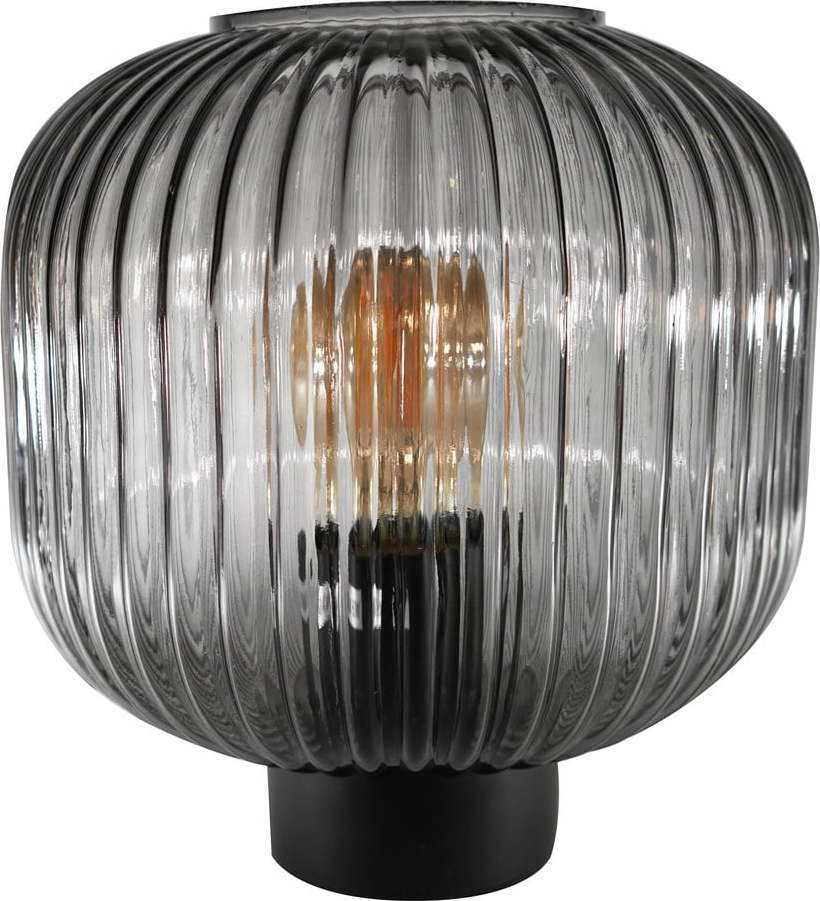 Černá stolní lampa SULION Garbo