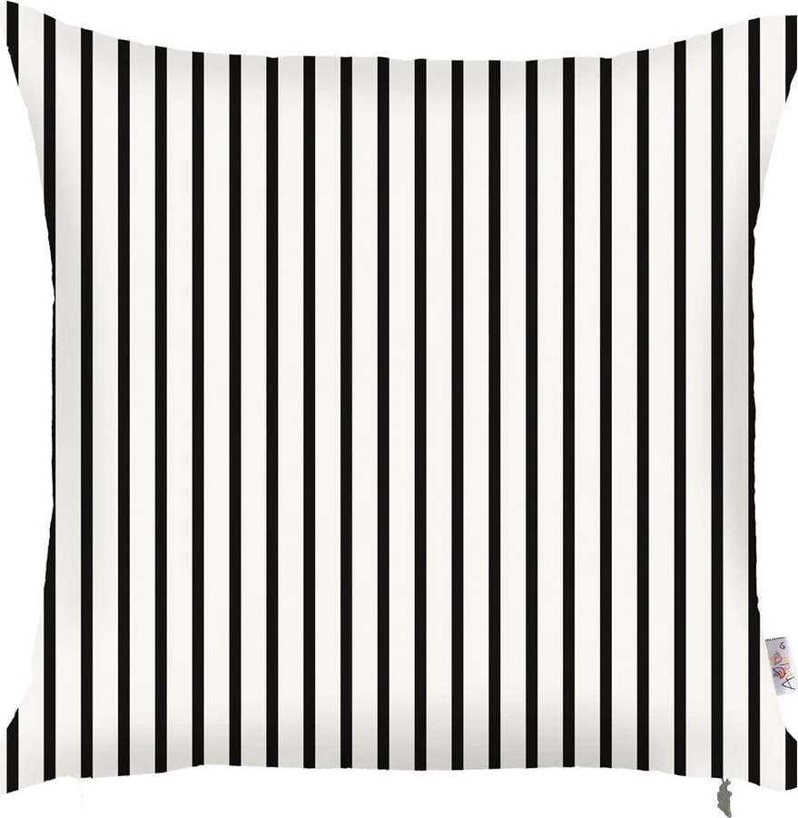 Černobílý povlak na polštář Mike & Co. NEW YORK Pinky Light Stripes