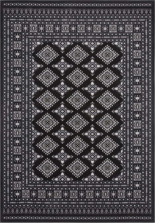 Černý koberec Nouristan Sao Buchara