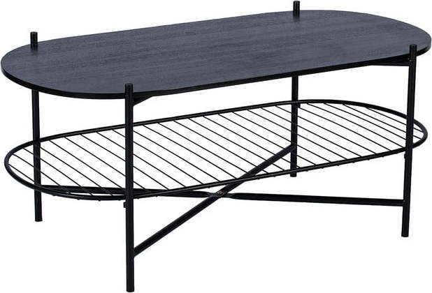 Černý oválný konferenční stolek Bonami Selection Joe Bonami Selection