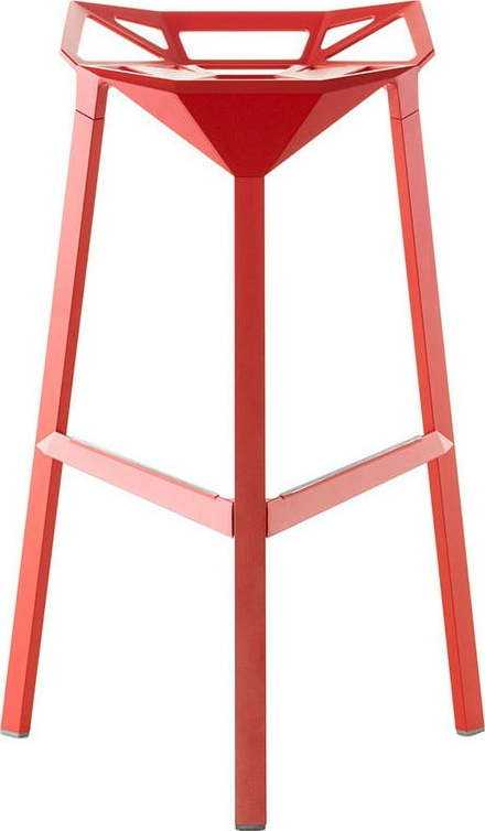 Červená barová židle Magis Officina