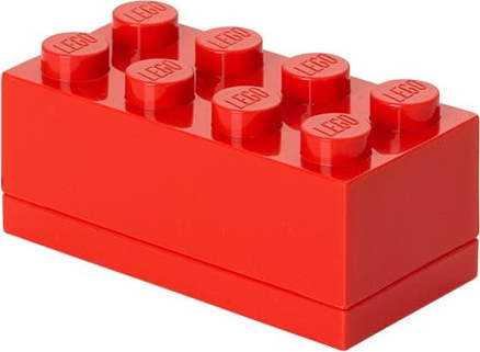 Červený úložný box LEGO® Mini Box LEGO
