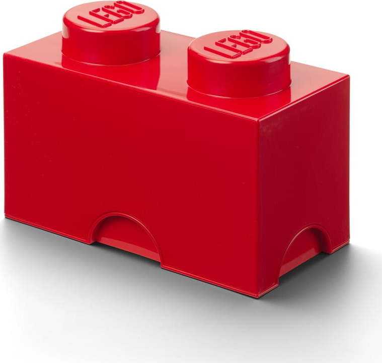 Červený úložný dvojbox LEGO® LEGO