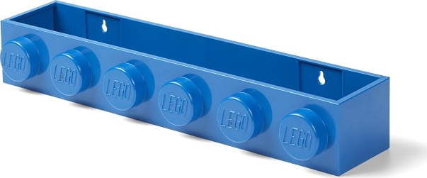 Dětská modrá nástěnná polička LEGO® Sleek LEGO