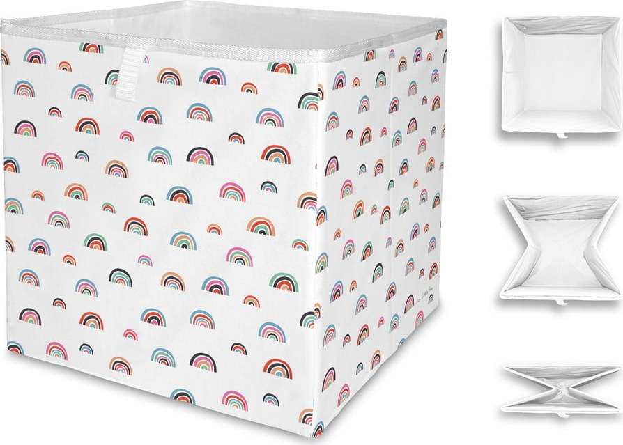 Dětský úložný box Mr. Little Fox Cute Rainbows Butter Kings