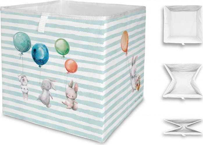 Dětský úložný box Mr. Little Fox Flying Bunnies Butter Kings