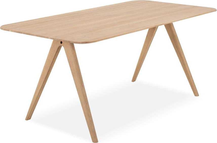 Jídelní stůl z dubového dřeva Gazzda Ava