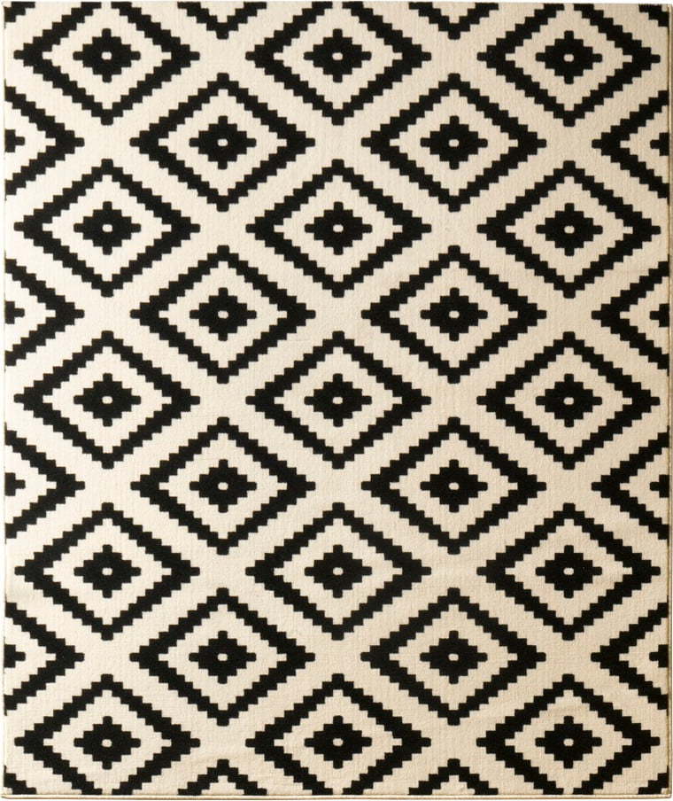 Krémovo-černý běhoun Hanse Home Hamla Diamond