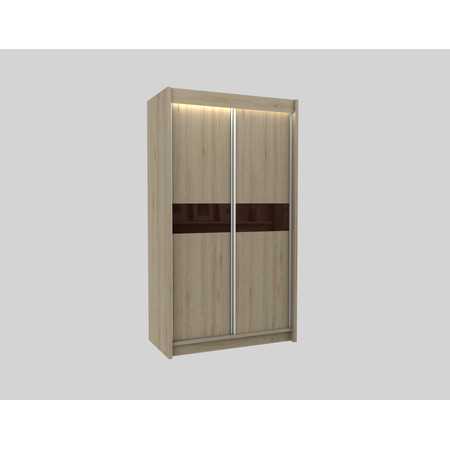 Kvalitní Šatní Skříň Tanna 120 cm Dub sonoma/wenge Furniture