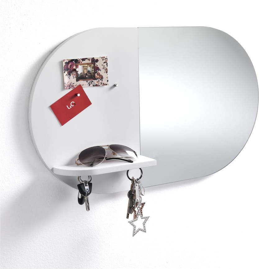 Nástěnné zrcadlo s magnetickou deskou Tomasucci Reminder