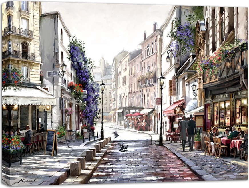 Obraz Styler Canvas Watercolor Paris II