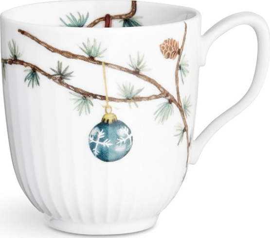 Porcelánový vánoční hrnek Kähler Design Hammershoi Christmas Mug