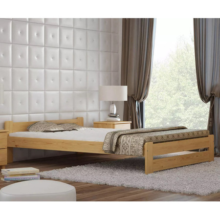 Postel NIWA 140x200cm z masivu borovice Borovice MAGNAT