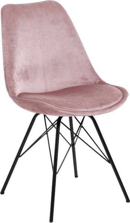 Růžová jídelní židle Actona Eris Actona