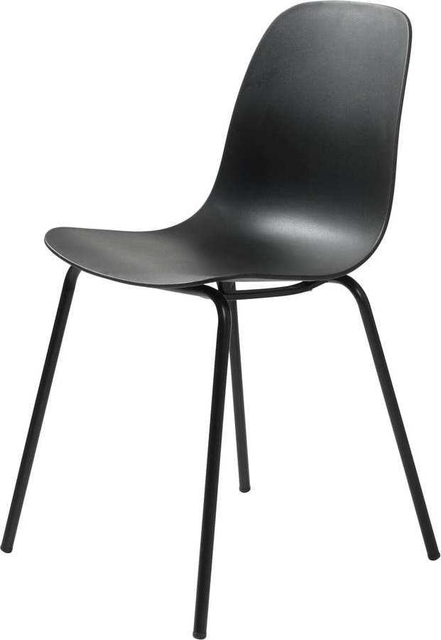 Sada 2 černých židlí Unique Furniture Whitby Unique Furniture