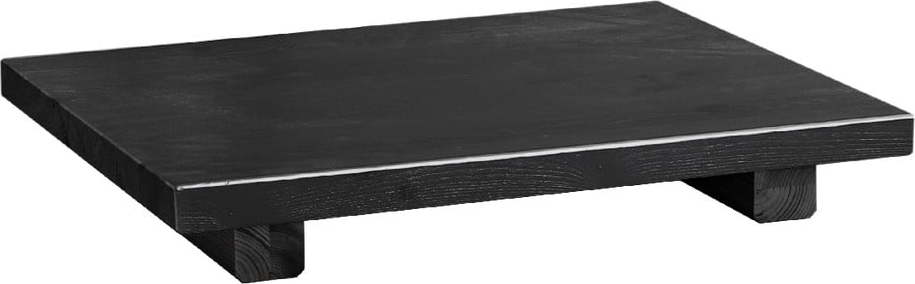 Sada 2 ks nočních stolků z borovicového dřeva v černé barvě Karup Design Dock Black Karup Design