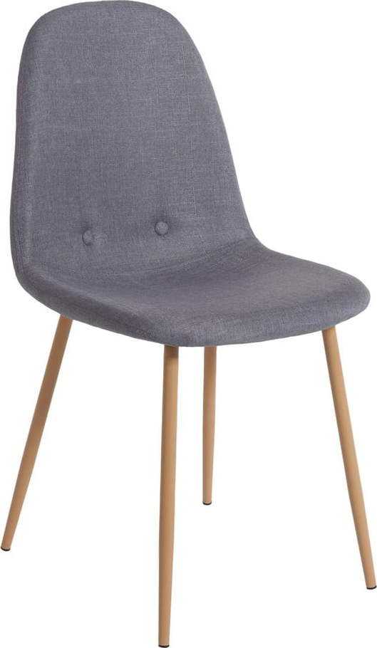 Sada 2 světle šedých jídelních židlí Bonami Essentials Lissy Bonami Essentials