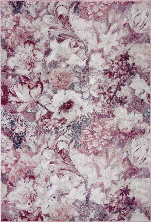 Šedo-růžový koberec Mint Rugs Symphony