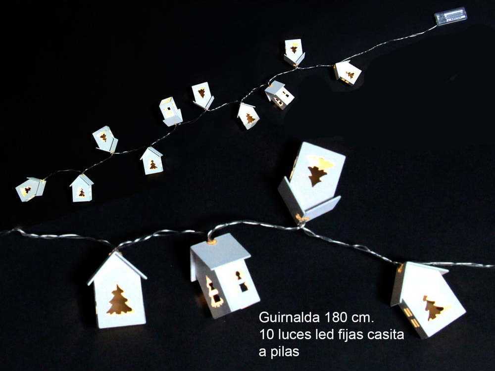 Světelný LED řetěz Unimasa Fijas Casas