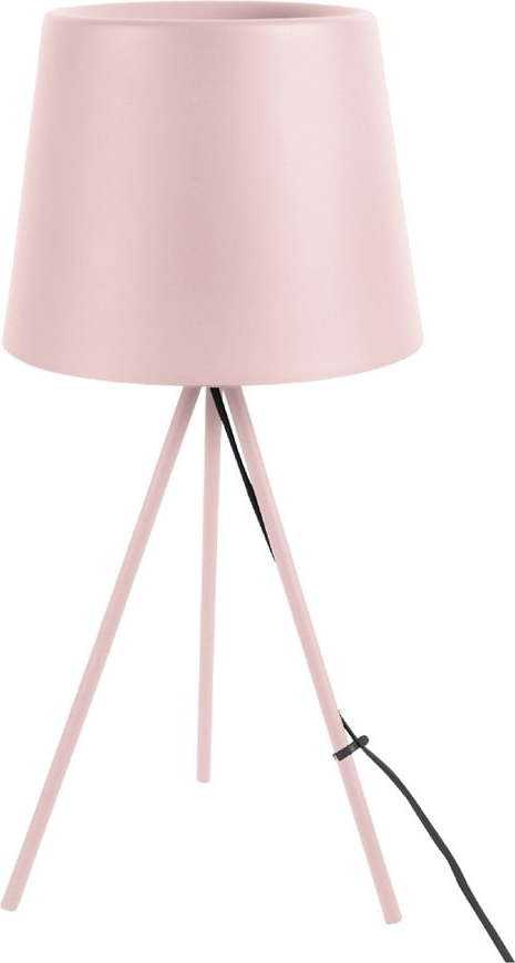 Světle růžová stolní lampa Leitmotiv Classy Leitmotiv