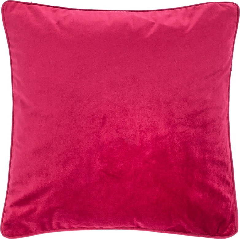 Tmavě růžový polštář Tiseco Home Studio Velvety