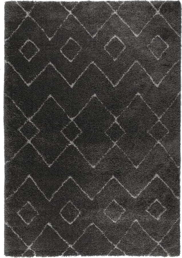 Tmavě šedý koberec Flair Rugs Imari