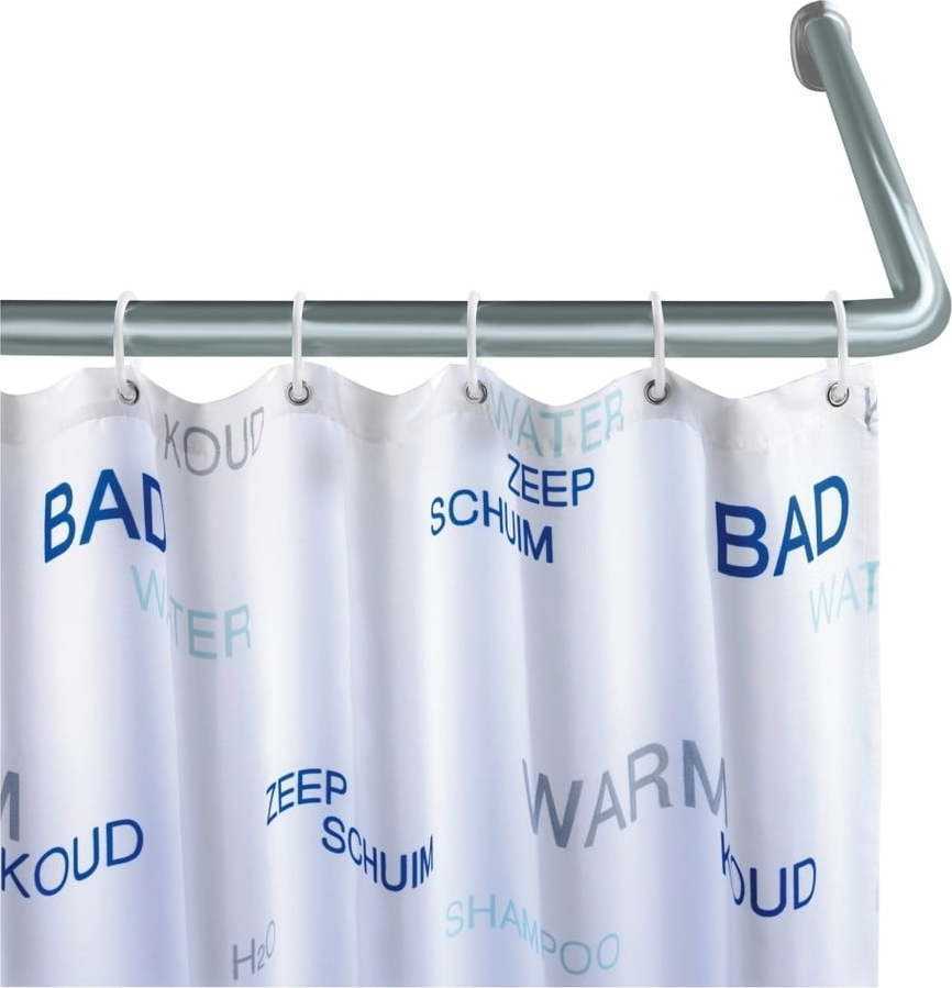 Univerzální rohová tyč na sprchový závěs Wenko Shower Curtain Rod WENKO