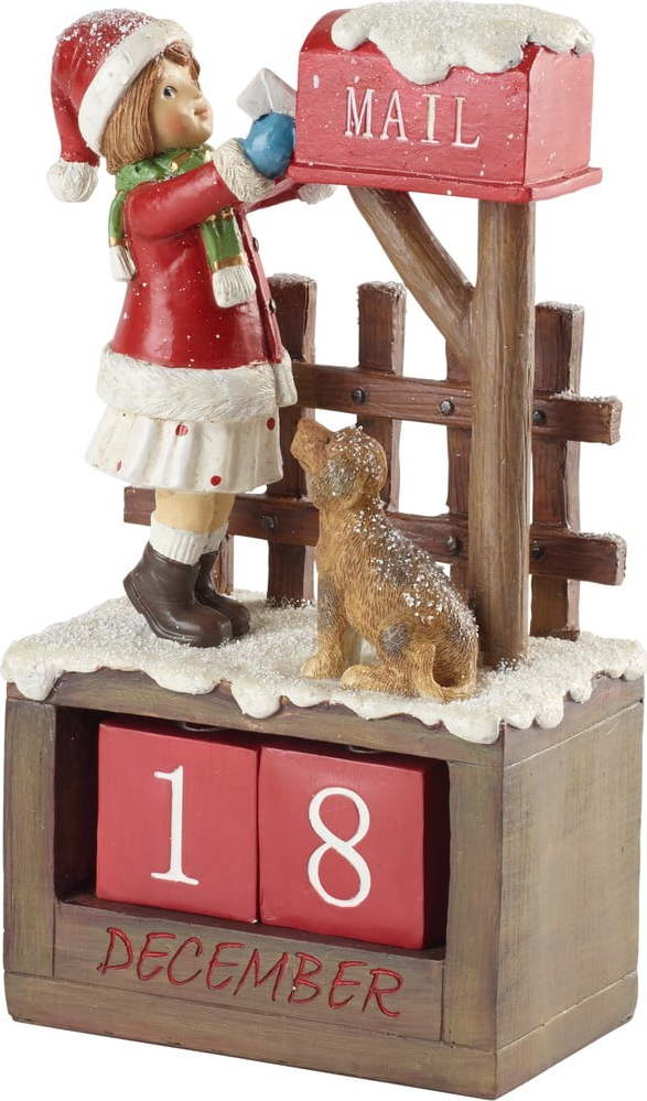 Vánoční dekorace s kalendářem Villeroy & Boch Calendar Girl Villeroy & boch
