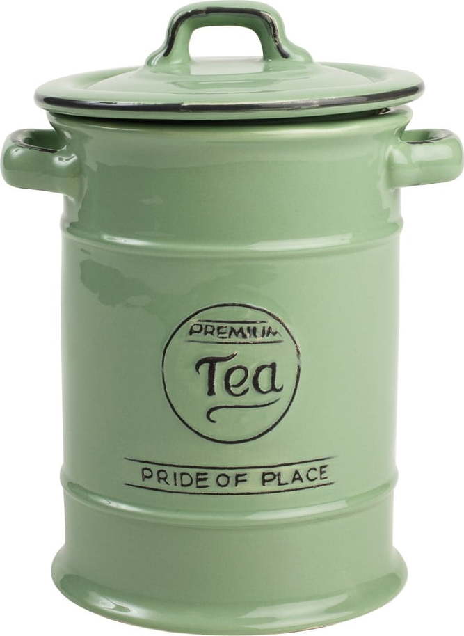 Zelená keramická dóza na čaj T&G Woodware Pride Of Place T&G Woodware