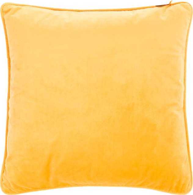 Žlutý polštář Tiseco Home Studio Velvety
