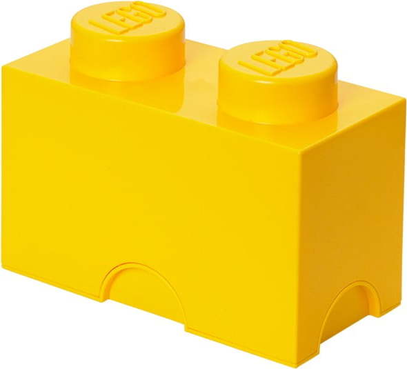 Žlutý úložný dvojbox LEGO® LEGO