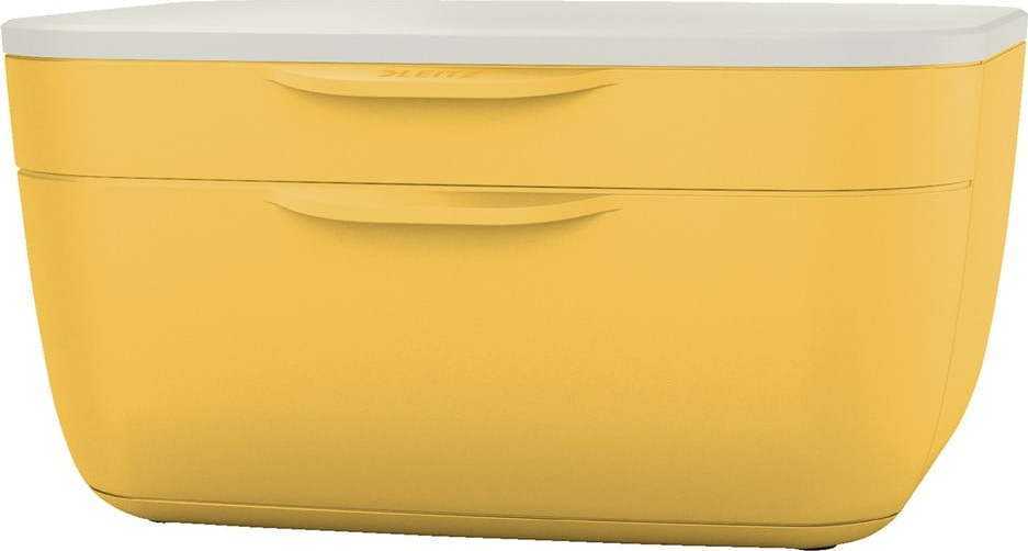 Žlutý zásuvkový box Leitz Cosy Leitz