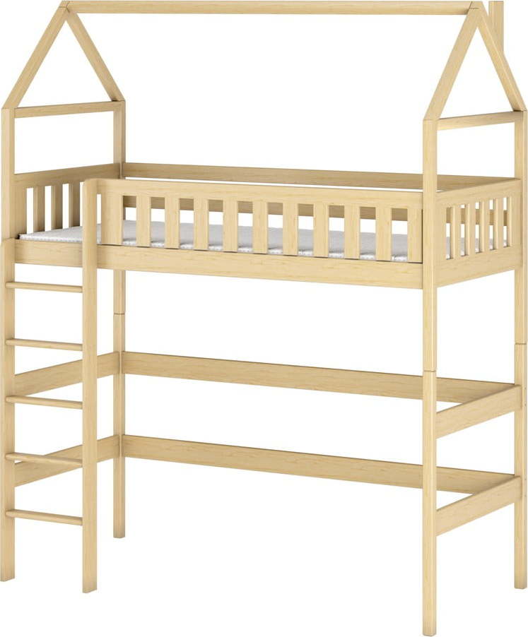 Domečková/vyvýšená dětská postel 90x200 cm Otylia - Lano Meble Lano Meble