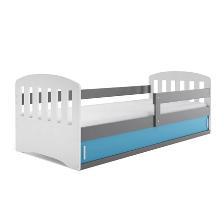 Dětská postel CLASSIC 1 160x80 cm Modrá BMS