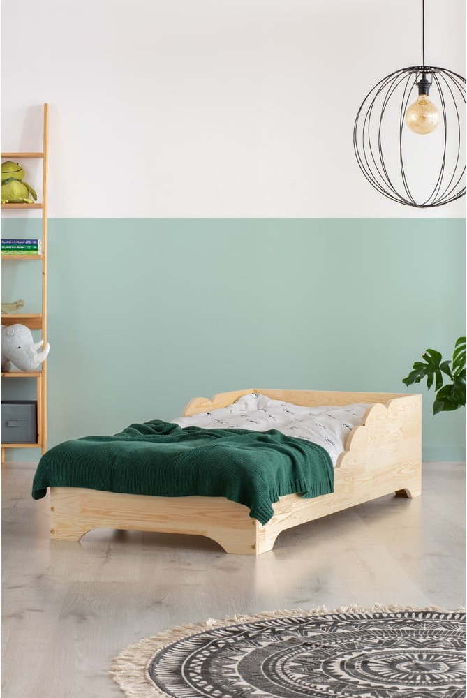 Dětská postel z borovicového dřeva 80x200 cm Box 11 - Adeko Adeko