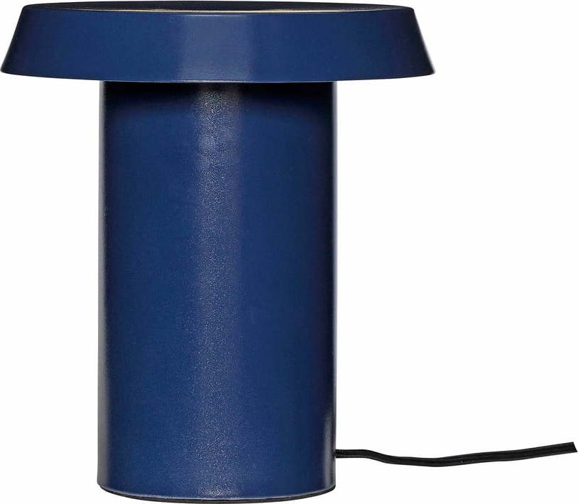 Modrá kovová stolní lampa Keen - Hübsch Hübsch