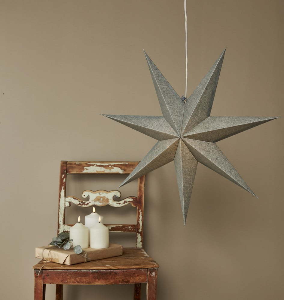 Zelená vánoční světelná dekorace ø 60 cm Cotton - Star Trading Star Trading