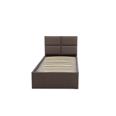 Čalouněná postel MONOS bez matrace rozměr 140x200 cm Kakao Signal-nabytek