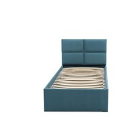 Čalouněná postel MONOS bez matrace rozměr 90x200 cm Tyrkysová Signal-nabytek