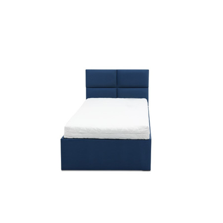 Čalouněná postel MONOS s matrací rozměr 140x200 cm Granátová Bonelová matrace Signal-nabytek