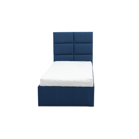 Čalouněná postel TORES s matrací rozměr 140x200 cm Granátová Taštičková matrace Signal-nabytek