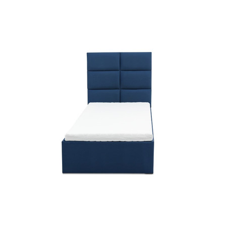 Čalouněná postel TORES s matrací rozměr 180x200 cm Granátová Pěnová matrace Signal-nabytek
