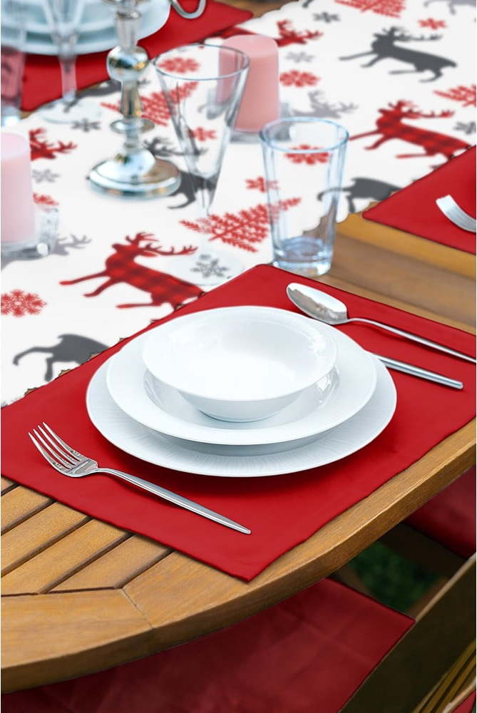 Vánoční set 4 ks prostírání a běhounu na stůl 140x45 cm American Servis - Mila Home Mila Home