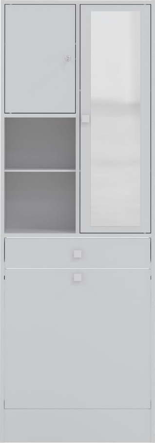 Bílá vysoká koupelnová skříňka 63x181 cm Combi - TemaHome France TemaHome France