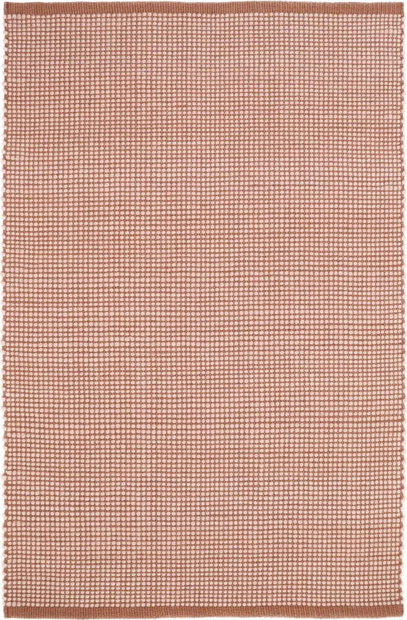 Červený koberec s podílem vlny 170x110 cm Bergen - Nattiot Nattiot